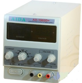 Лабораторный блок питания AIDA AD-1502D+.