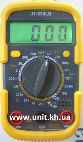 Мультиметр Uk-830ln Инструкция - фото 4