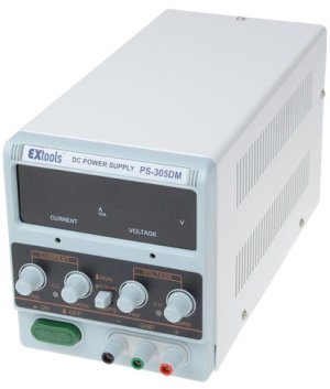 Лабораторный блок питания EXtools PS-305DM.